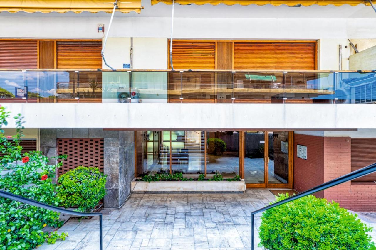Groovy Apartment By The Sea With Garden Palaio Faliro Exterior foto