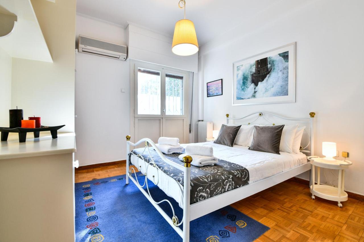 Groovy Apartment By The Sea With Garden Palaio Faliro Exterior foto
