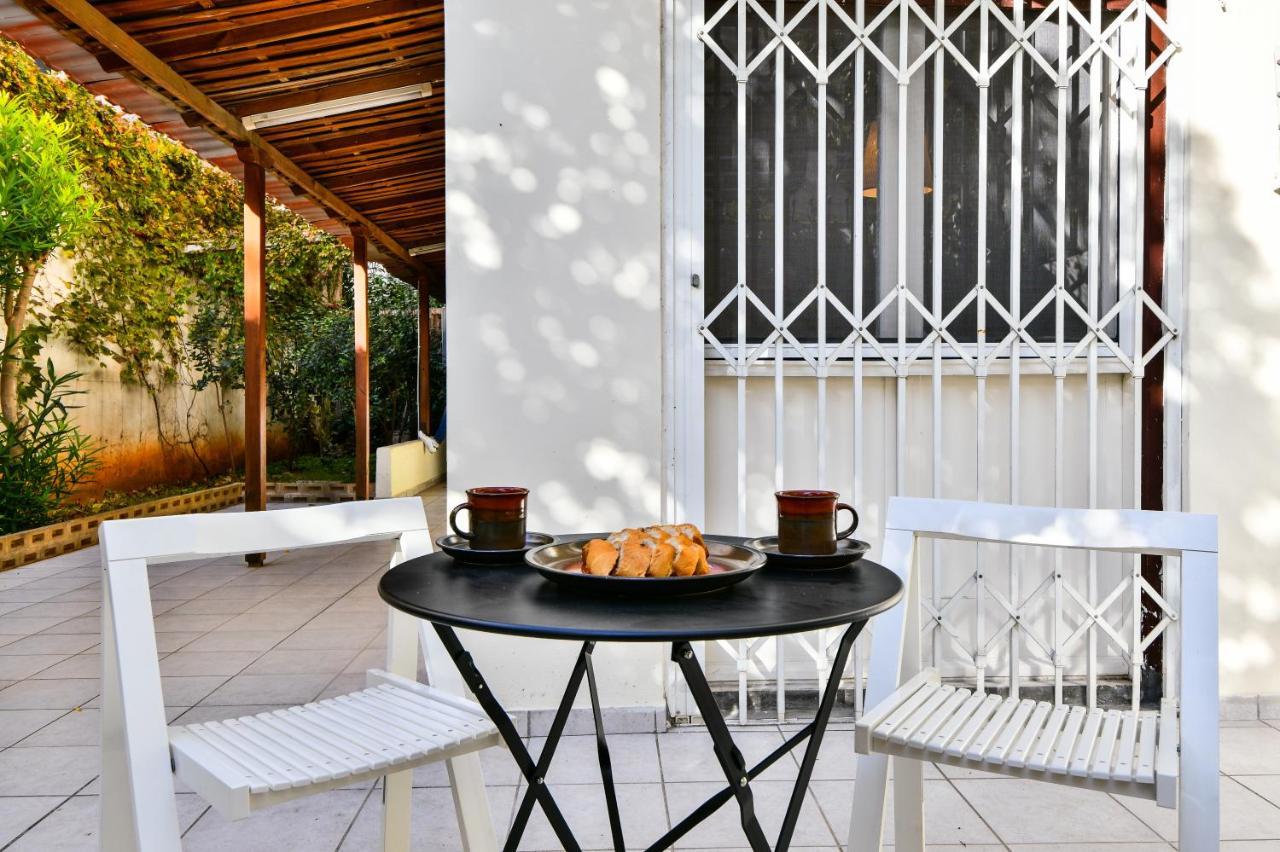 Groovy Apartment By The Sea With Garden Palaio Faliro Exterior foto