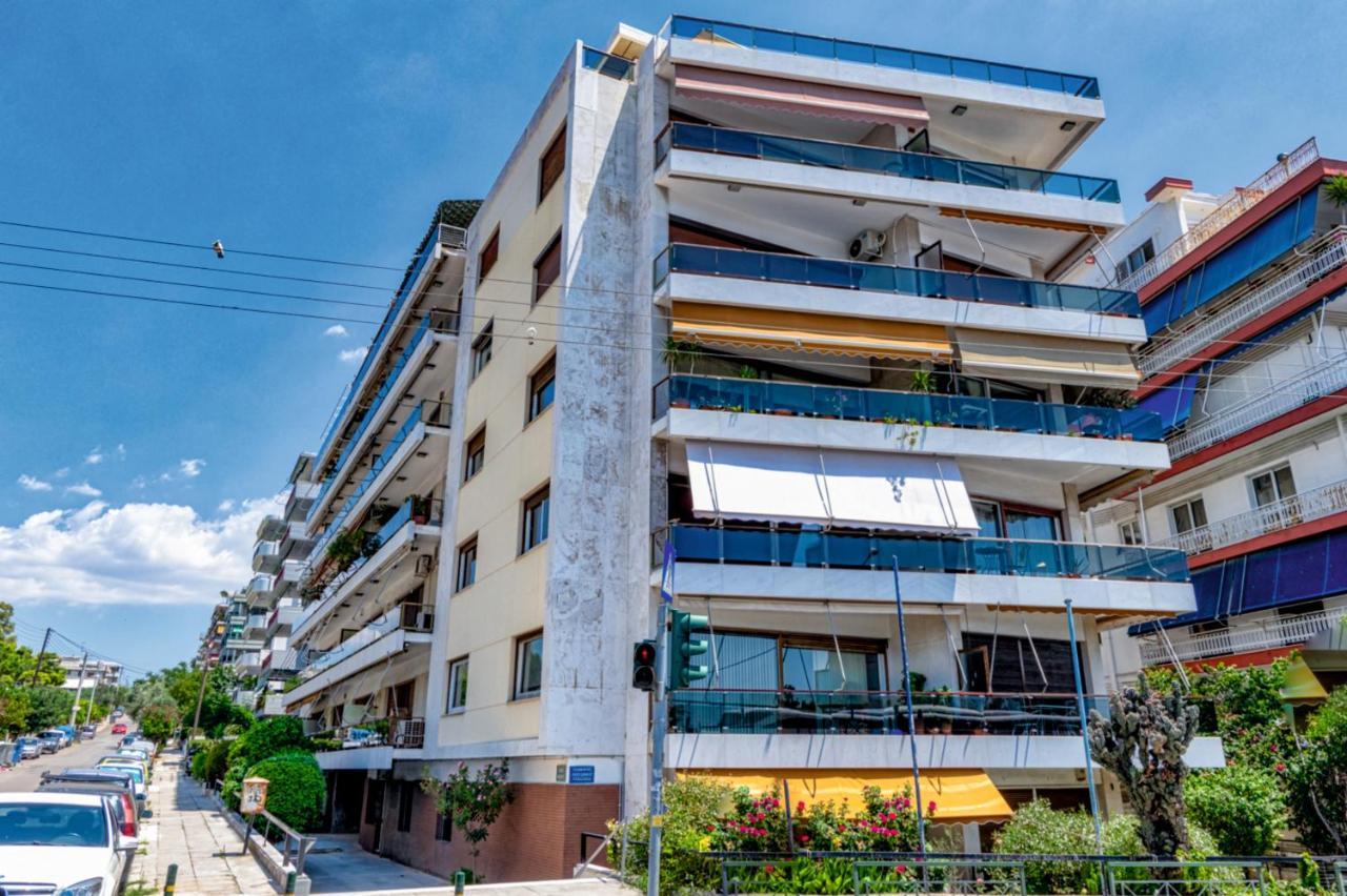 Groovy Apartment By The Sea With Garden Palaio Faliro Exterior foto