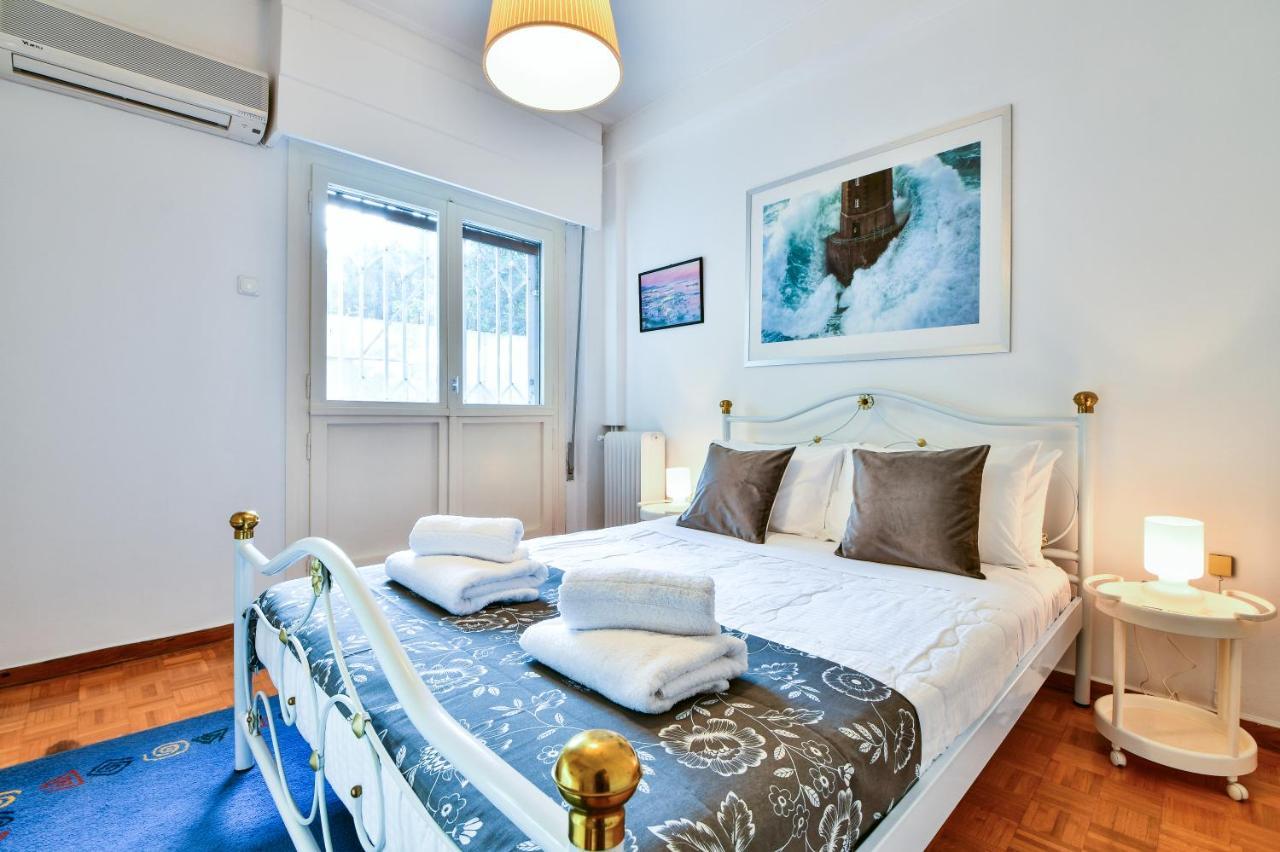 Groovy Apartment By The Sea With Garden Palaio Faliro Exterior foto